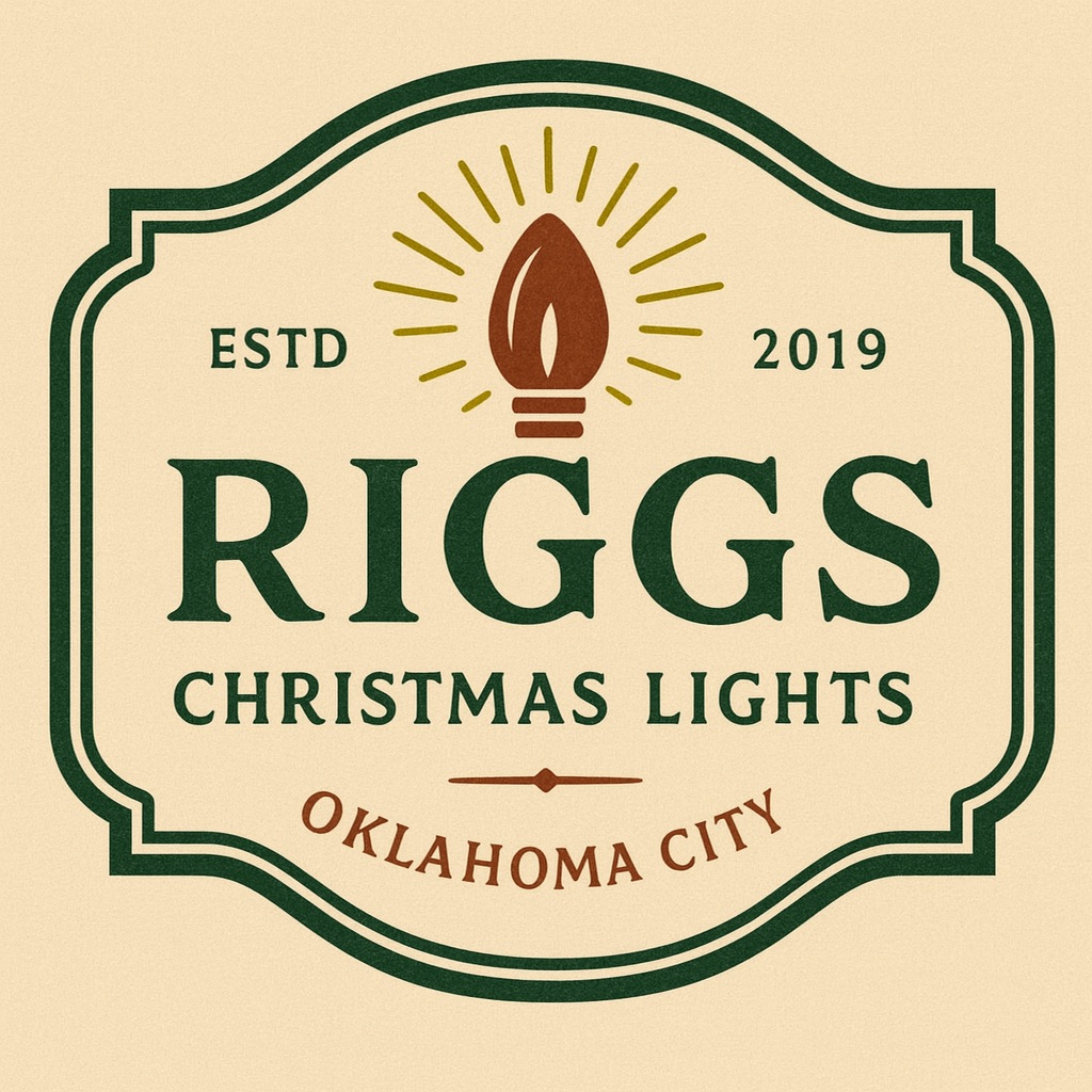 Riggs Christmas Lights OKC - Christmas Light Installation Services Logo